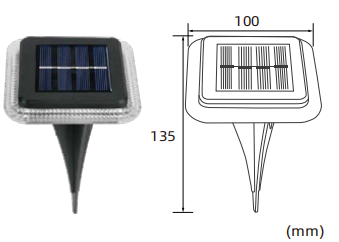 Solární S Světlem Solární Stojací Lampa